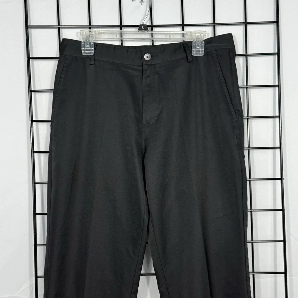 Adidas‎ ClimaLite Pants Mens 32x32 Black Performance Golf Sporty Casual Travel